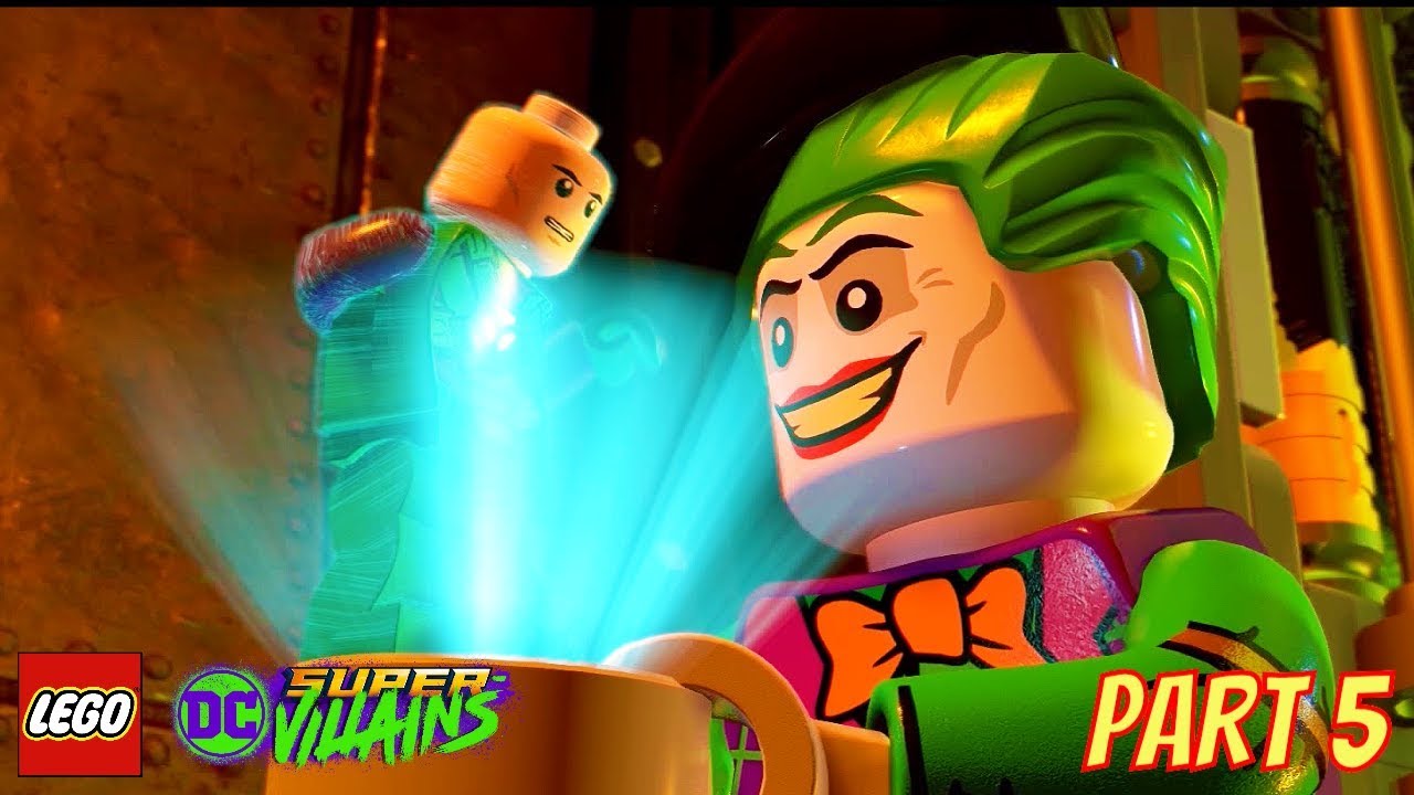 LEGO DC Super Villains Part 5 - Arkham Barely Believe It (The Joker, Livewire, Reverse Flash)