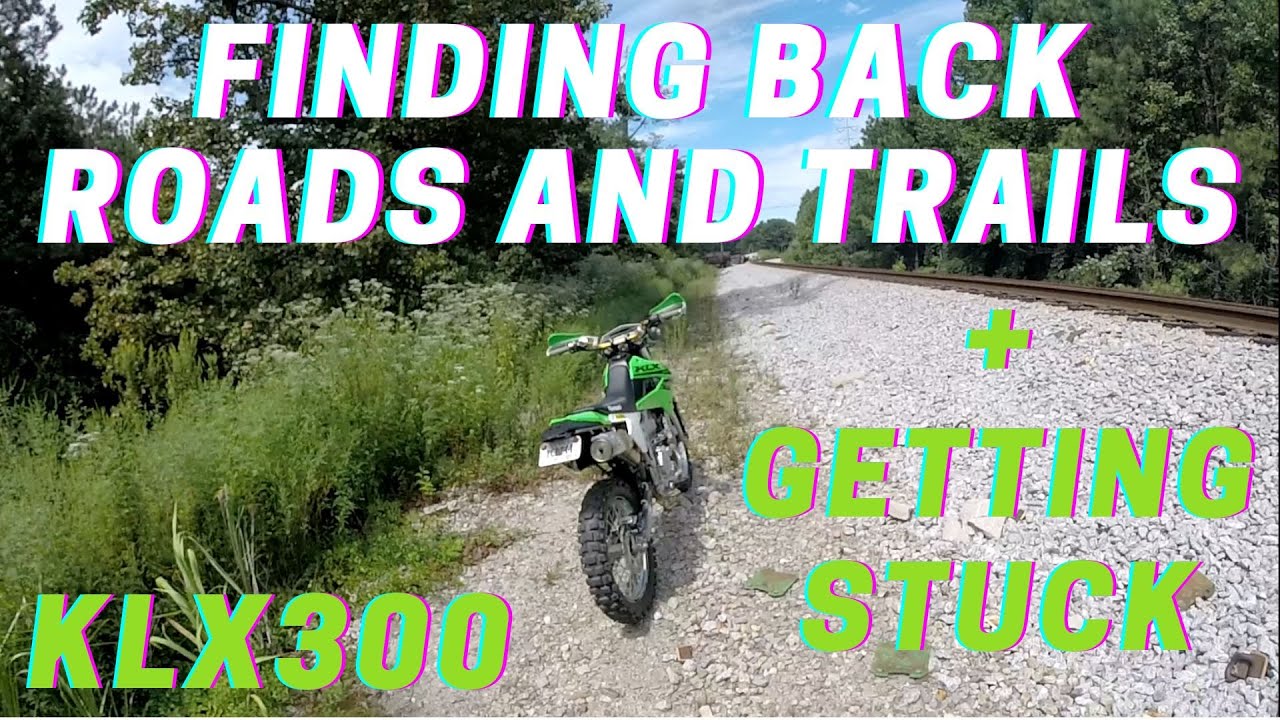 Back Roads and Trails - Kawasaki KLX300 Doing Dual Sport Things