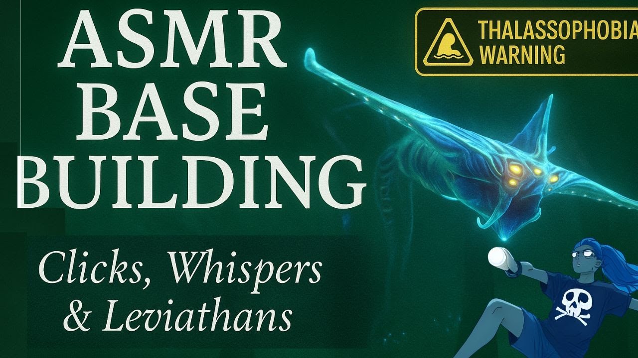 ASMR Sleep Aid 🌊 | Deep Ocean Base Sounds + Leviathan Below (Thalassophobia Warning)