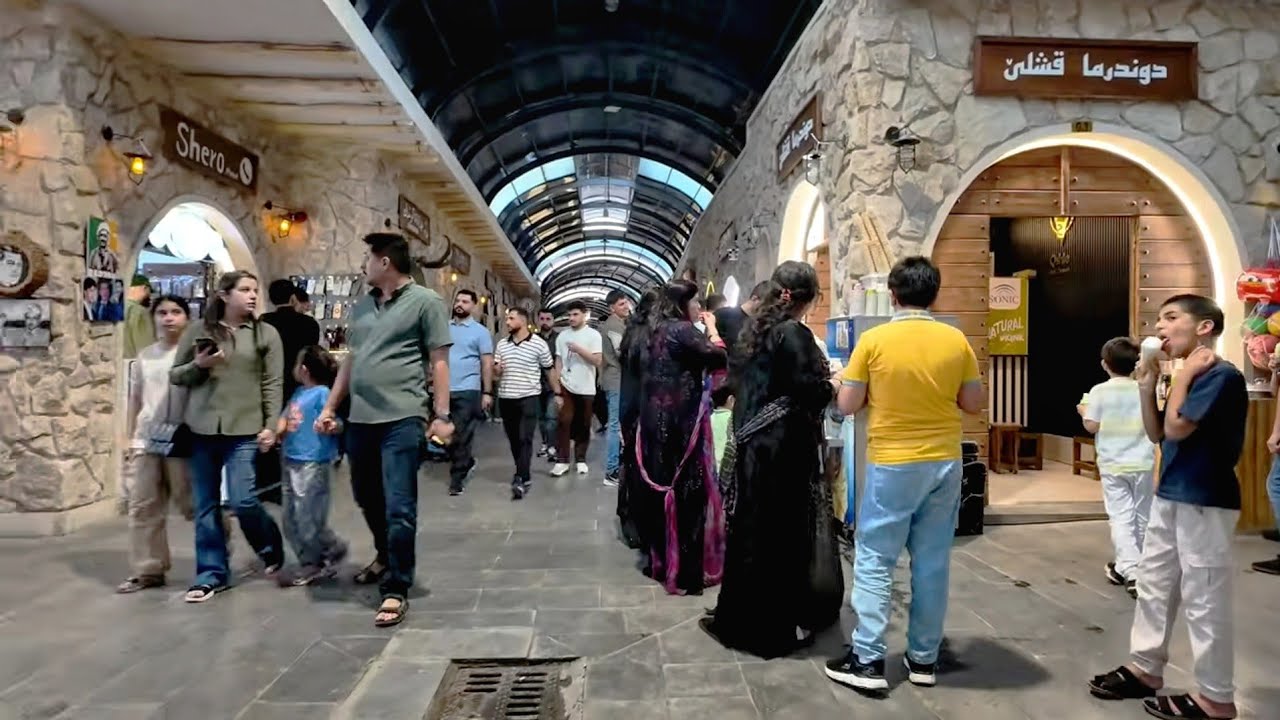 Zakho City (Kurdistan), Zakho Old Market Walking Tour| Iraq 2025 🇮🇶
