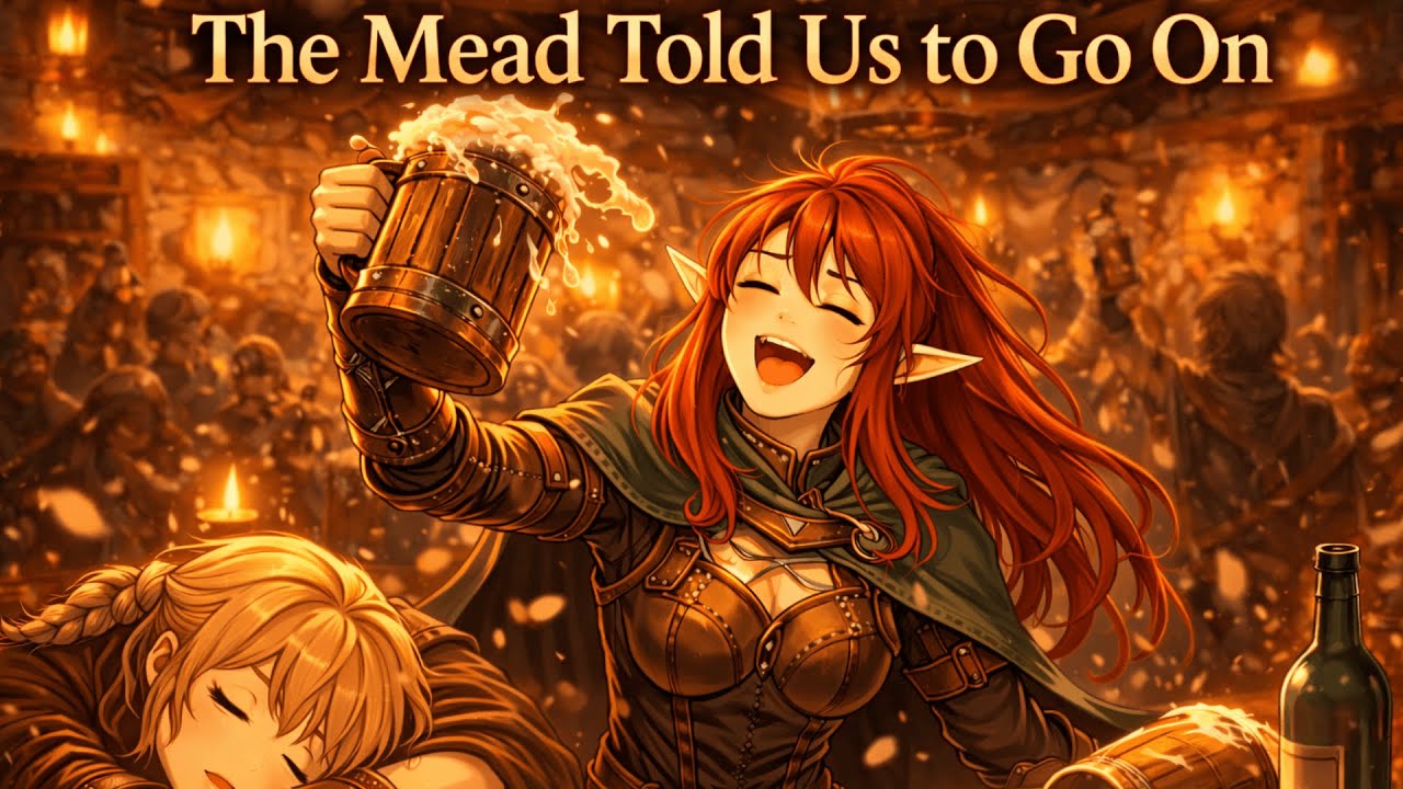 The Mead Told Us to Go On | Energetic Medieval Drinking Song