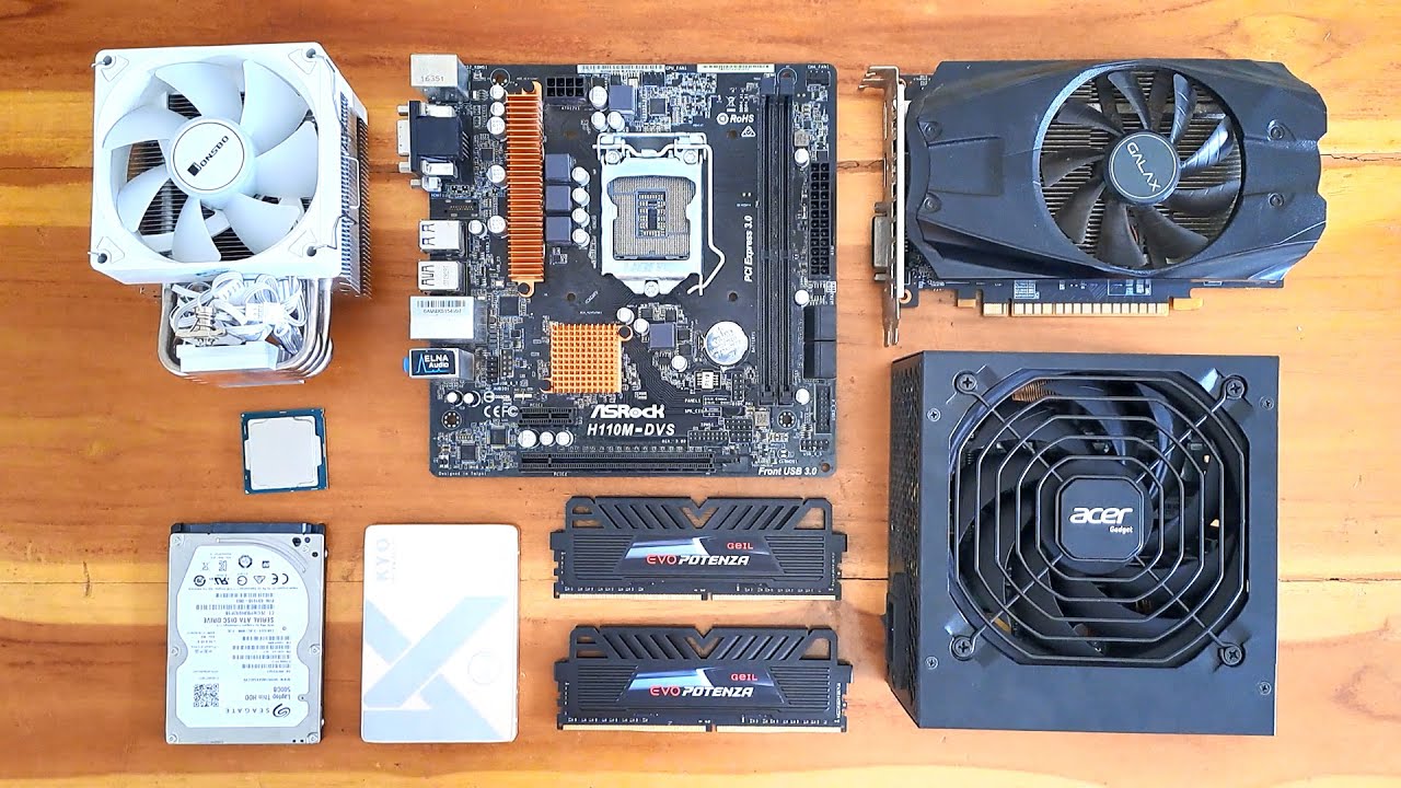 Rakit PC Intel DDR4 Murah di Awal Tahun 2025!!! | Core i5 7400 + GTX 1050