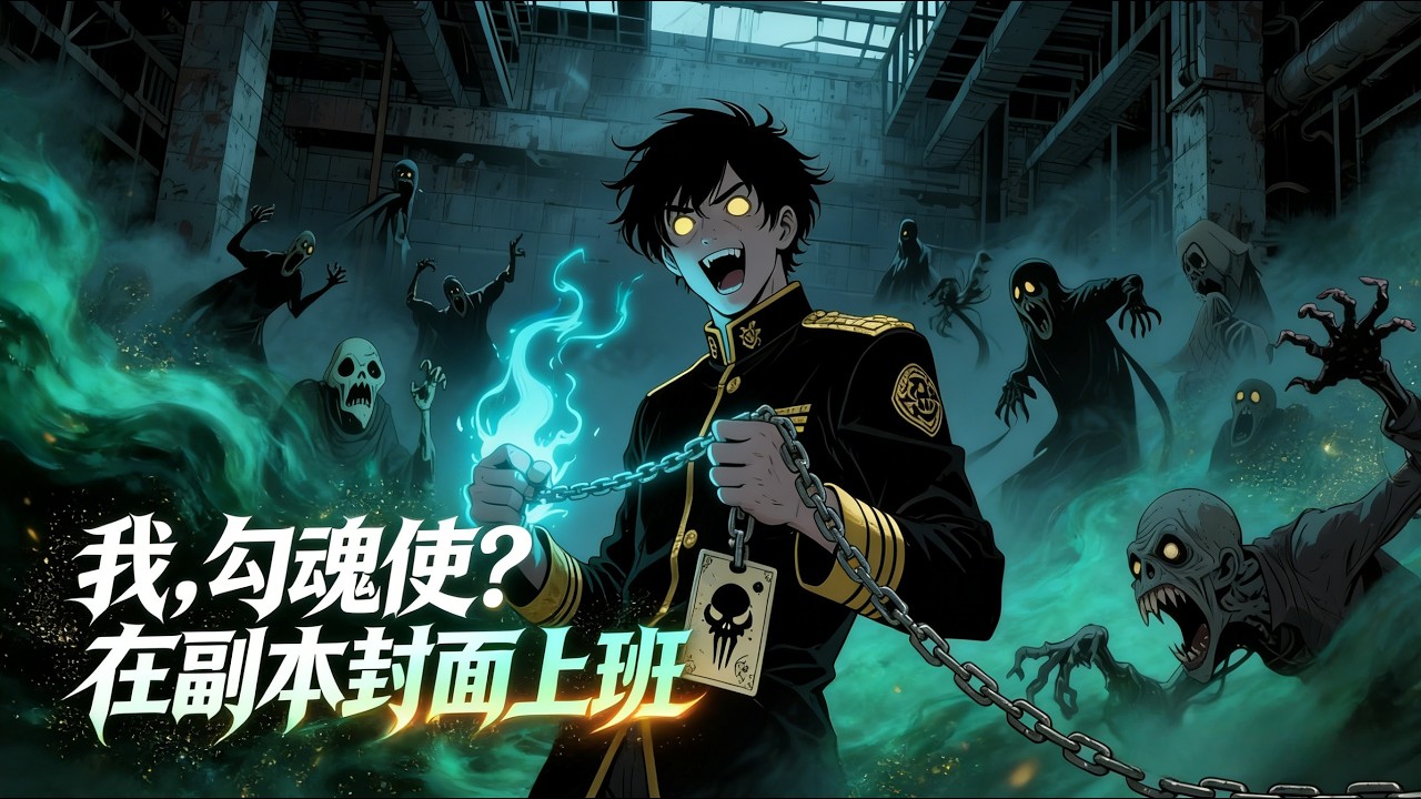【Multi Sub】《我，勾魂使？在副本瘋狂上班》人人恐懼的死亡副本，在地府勾魂使眼裡全是業績，衝指標比保命還積極。 #動漫 #熱門漫劇