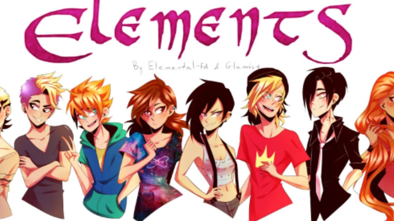 ELEMENTS (Web comic by Elemental-FA & Glamist) - Speedpaint