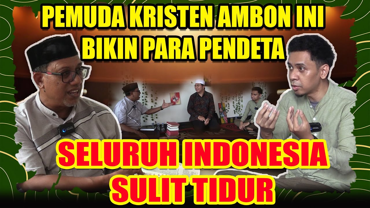 DIALOG SENGIT DENGAN PEMUDA AMBON INI BIKIN PENDETA SELURUH INDONESIA SULIT TIDUR!!