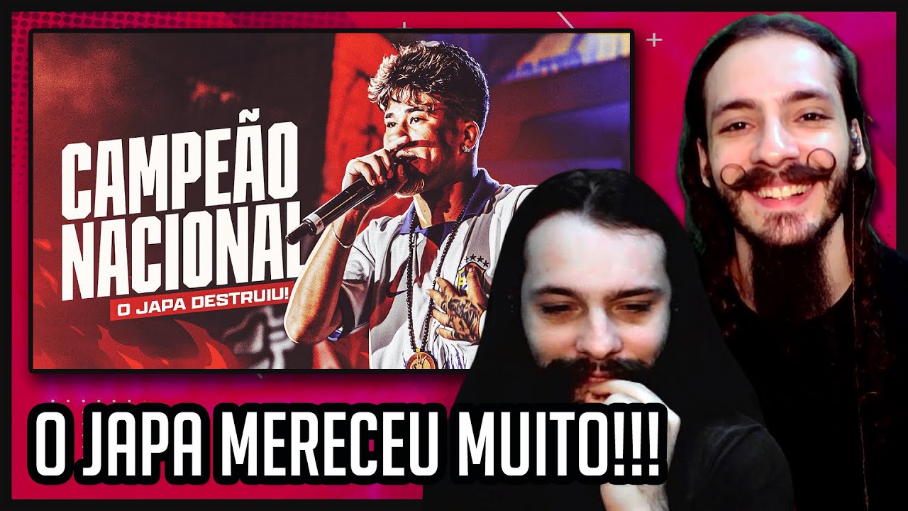M&Uacute;SICOS REAGEM ao JAPA DESTRUINDO NO NACIONAL!!! | React batalha de rima