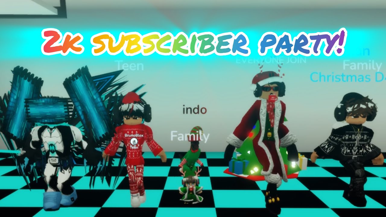 🥳 Baby Plunger Cameraman’s 2000 Subscriber Party + Christmas Party 🥳 