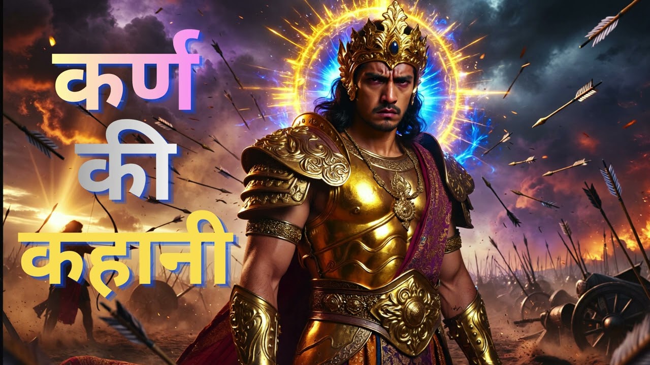 कर्ण की कहानी 🏹 | दानवीर कर्ण का जीवन | Mahabharat Karna Story in Hindi