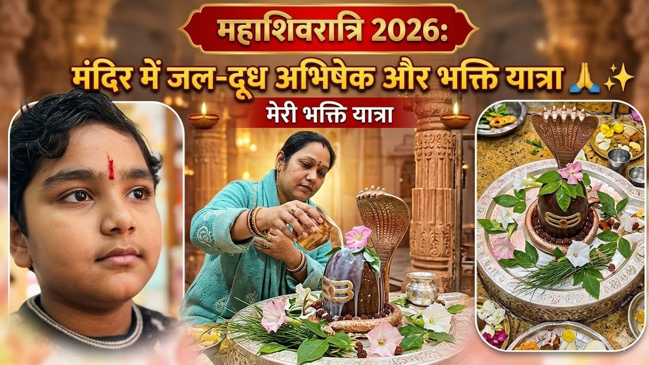 Mahashivratri 2026: Shiv Mandir Mein Jal Abhishek Aur Mera Upvas 🙏
