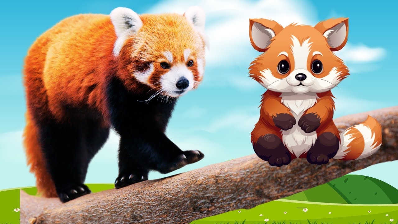 IL REGNO DEGLI ANIMALI - IL PANDA ROSSO: Caratteristiche, Curiosità, Versi.