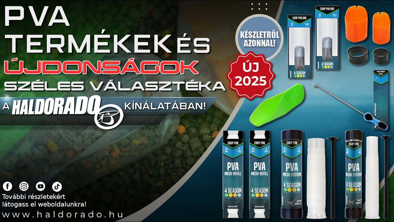 Döme Gábor - ♻️ PVA termékek a HALDORÁDÓ kínálatában! 💣 És mindez BOMBA áron! 👌