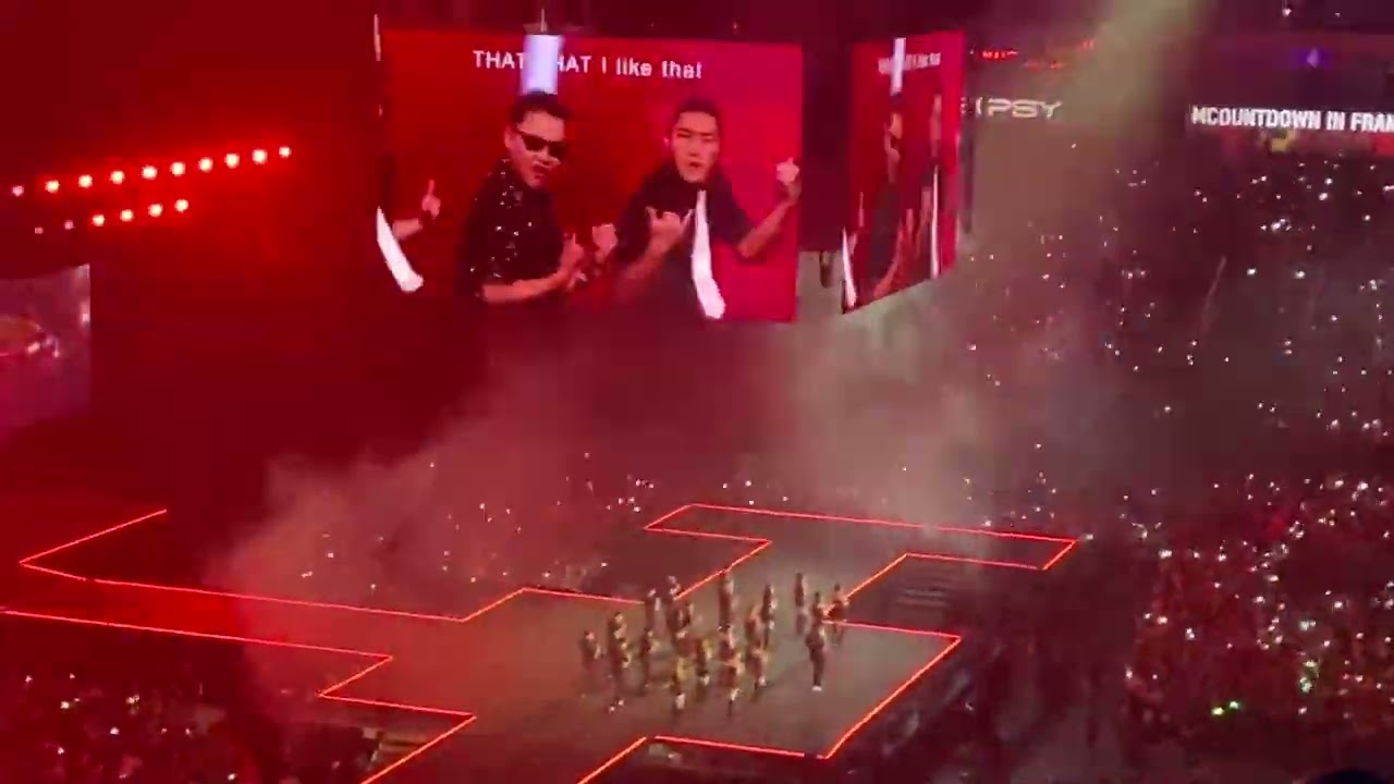That That - Psy fancam Mcountdown in France 151023