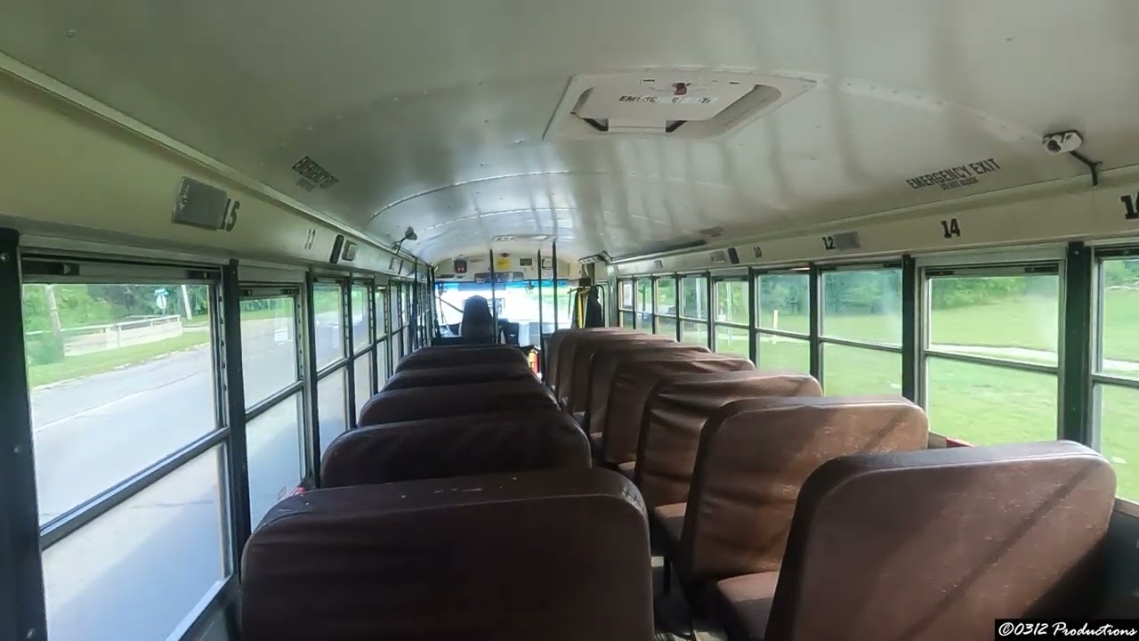 Back Seat Ride in A 2010 IC CE Handy School Bus W/ MaxxForce DT