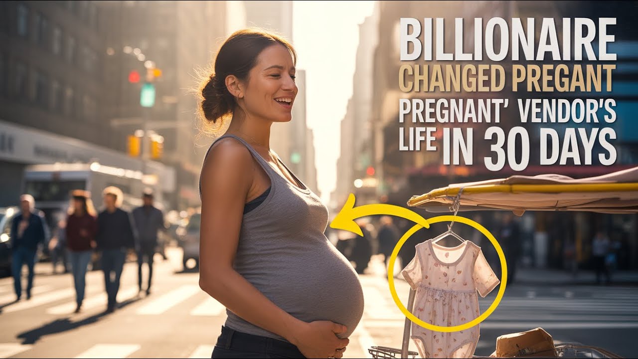 REVEALED: How a Billionaire Transformed the Life of a Pregnant Food Vendor in 30 Incredible Days