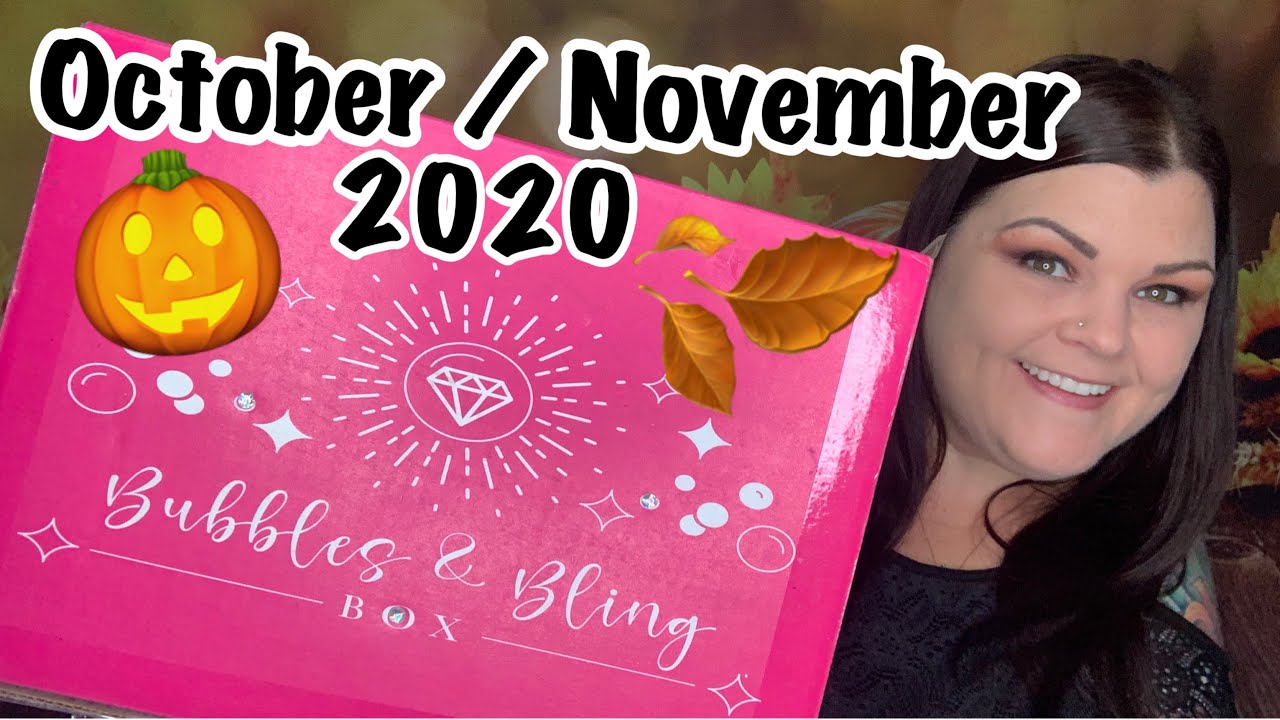 Bubbles & Bling Box October/November 2020 Unboxing