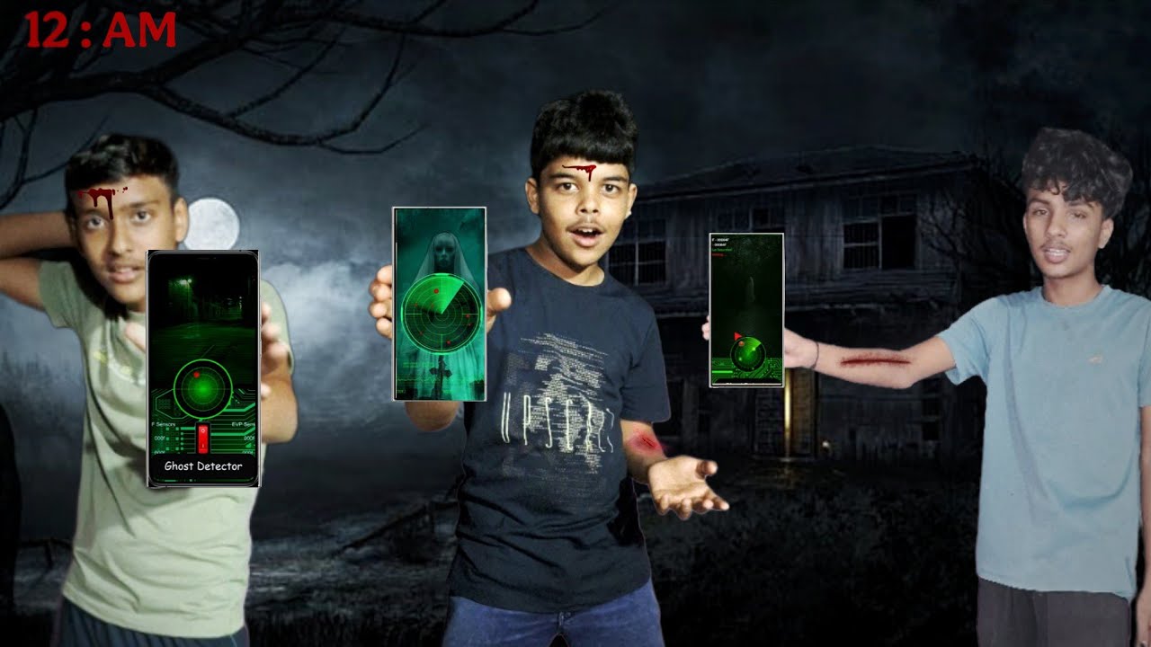 We Try 5 Ghost Hunting Apps At Night | क्या हमको भूतिया जगह भूत मिलेगा? | #crazyxyz #mrindianhacker