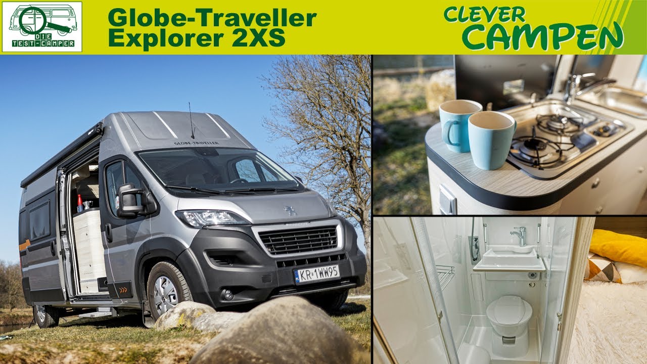 Globe-Traveller  Explorer 2XS - der etwas andere Campingbus für zwei Personen - Test | Clever Campen