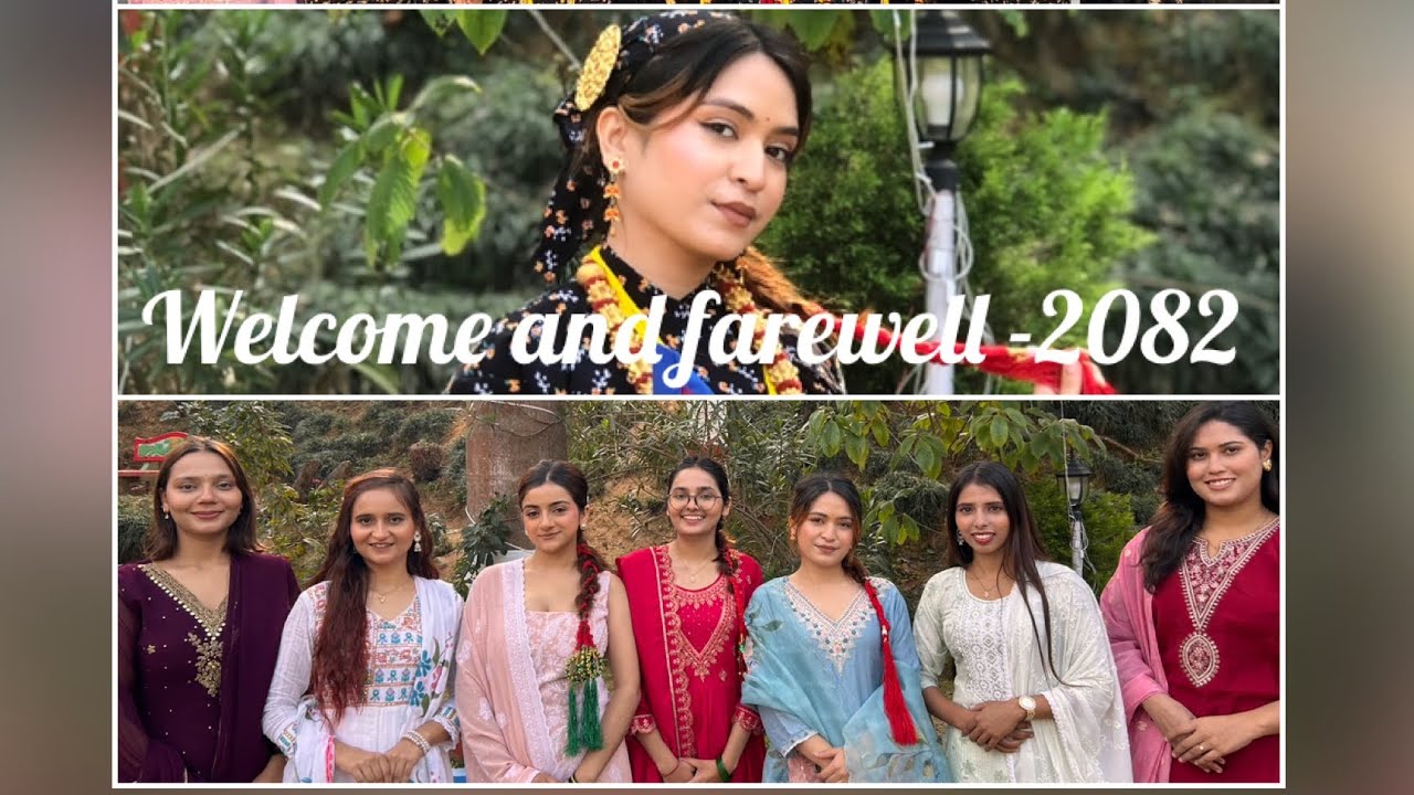 Welcome and  farewell -2082  |B.S.C Environmental science and microbiology | Balkumari college.