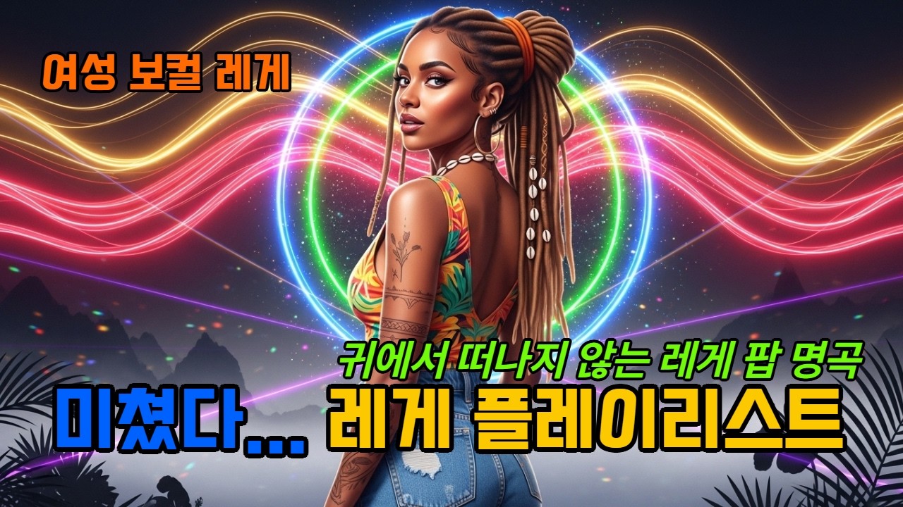 ☀️ 미쳤다... 이 레게 플레이리스트 | 귀에서 떠나지 않는 레게 팝 명곡 모음 🎶🔥   Perfect for Driving, Healing & Party Vibes 💃