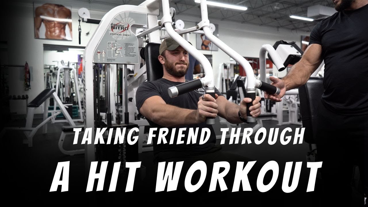 Taking a Friend Through a HIT Workout (he almost puked).