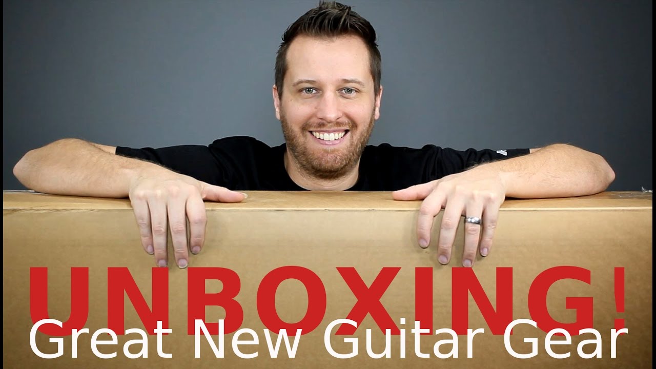 Unboxing: G&L, Hot Ice Overdrive, Obsidian Wire,  Meze, and D'Addario!