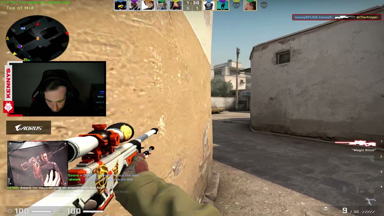 KennyS plays Faceit 20.07.2021