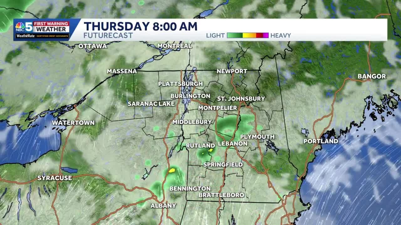 Brighter and less humid Tuesday into Wednesday in Vermont (08-03-26)