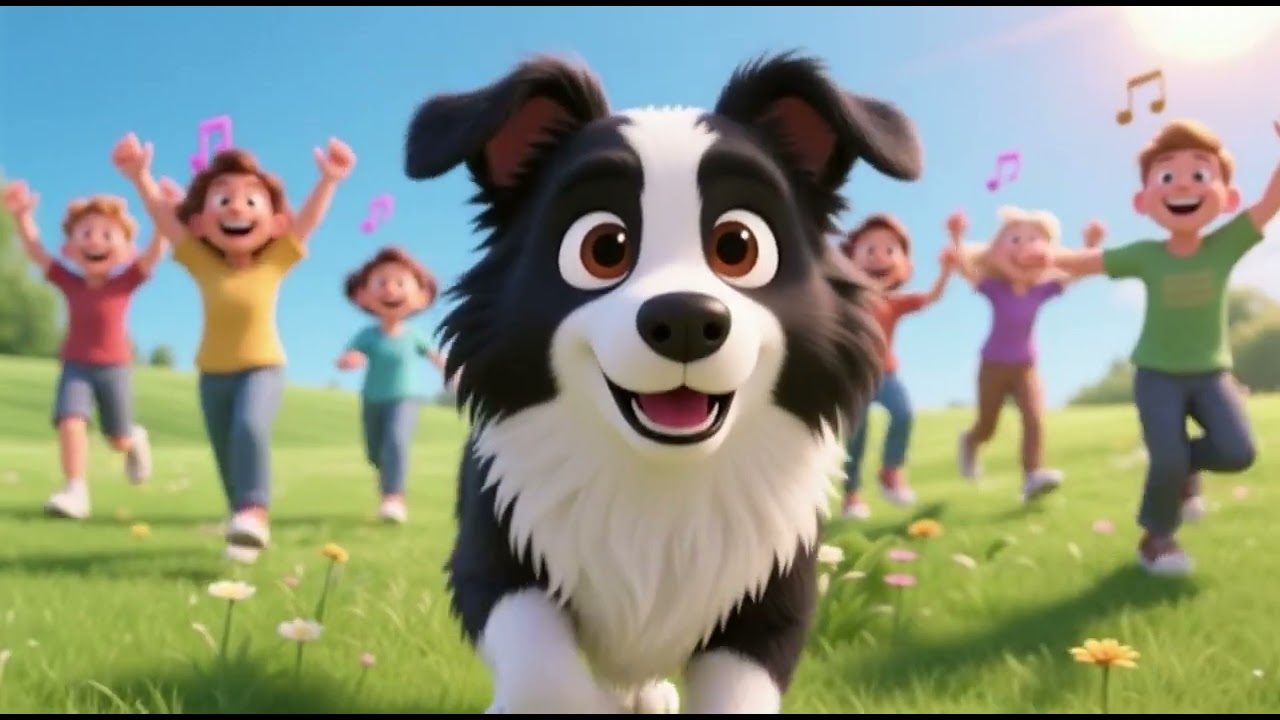 🎵 Jugar Sin Parar con Maggie 🐾🌞 | Canción Infantil para Bebés | Maggie la Border Collie