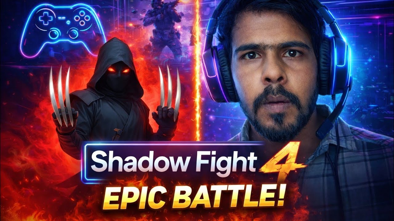 Alternative Title: Shadow Fight 4 Story Mode Full Gameplay ⚔️ Intense Ninja Battles | Hindi 