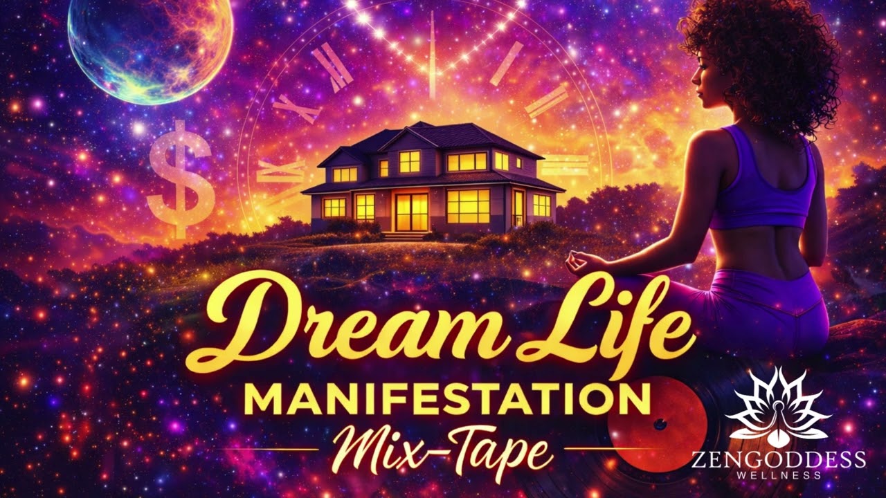 🌟🏡 DREAM LIFE MANIFESTATION | Abundant Life 💰💲|Self Love 💜 | Divine Timing ⏳ | AFFIRMATION MUSIC ✨