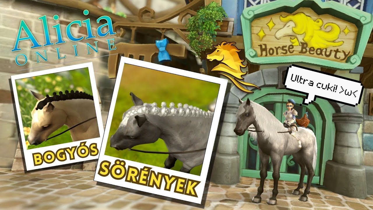 ÚJ bogyózott sörény a játékban! | Alicia Online Frissítés