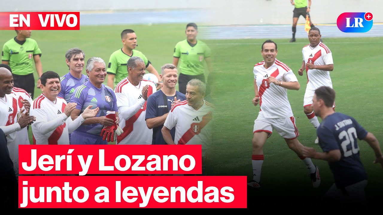 🔴Copa Libertadores 2025: Jerí y Lozano junto a leyendas | #EnVivoLR