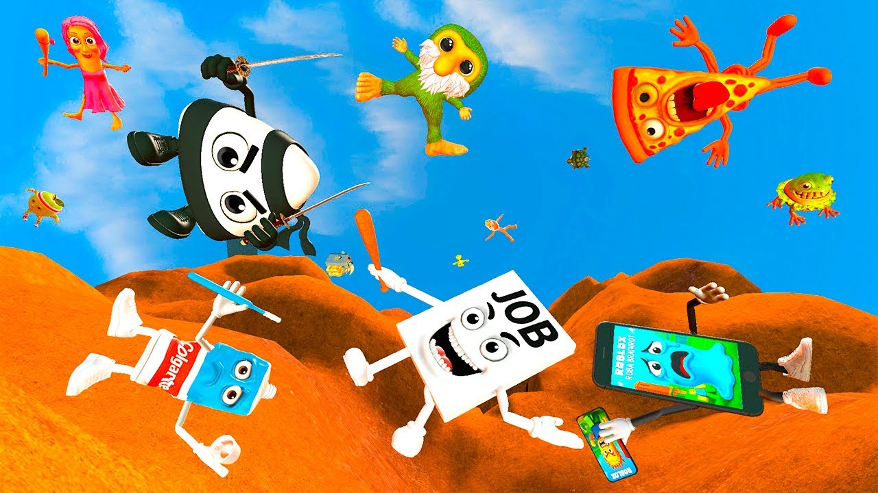 ALL BRAINROT MEMES ANIMALS TEAM KARKERKAR SAHUR NOOBINI SPARTAN KICKING CLIFF JUMP in Gmod