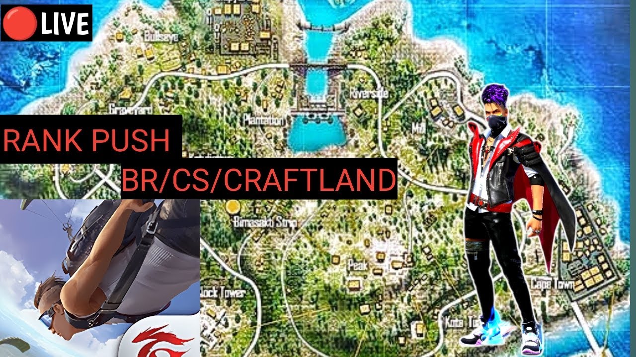 FIRST EVER STREAM! 🚀 Playing Free FIRE YOUTUBE live stream 🔴Rank pushing