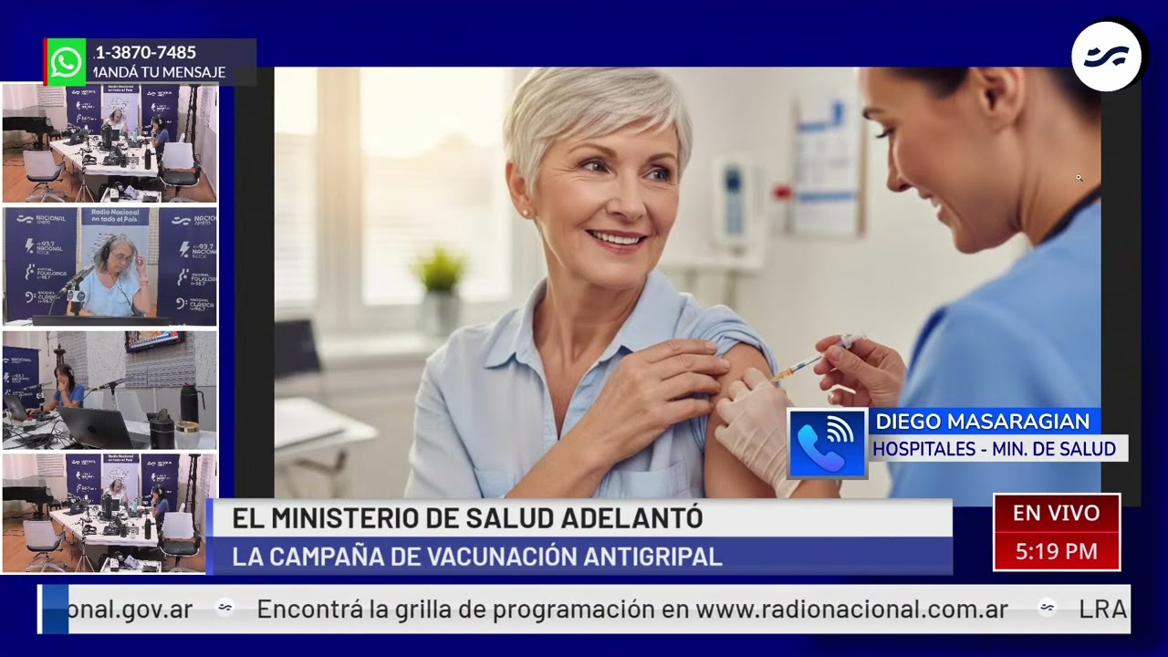 DIEGO MASARAGIAN, RESPONSABLE DE HOSPITALES DEL MINISTERIO DE SALUD, EN SEGUNDO ROUND