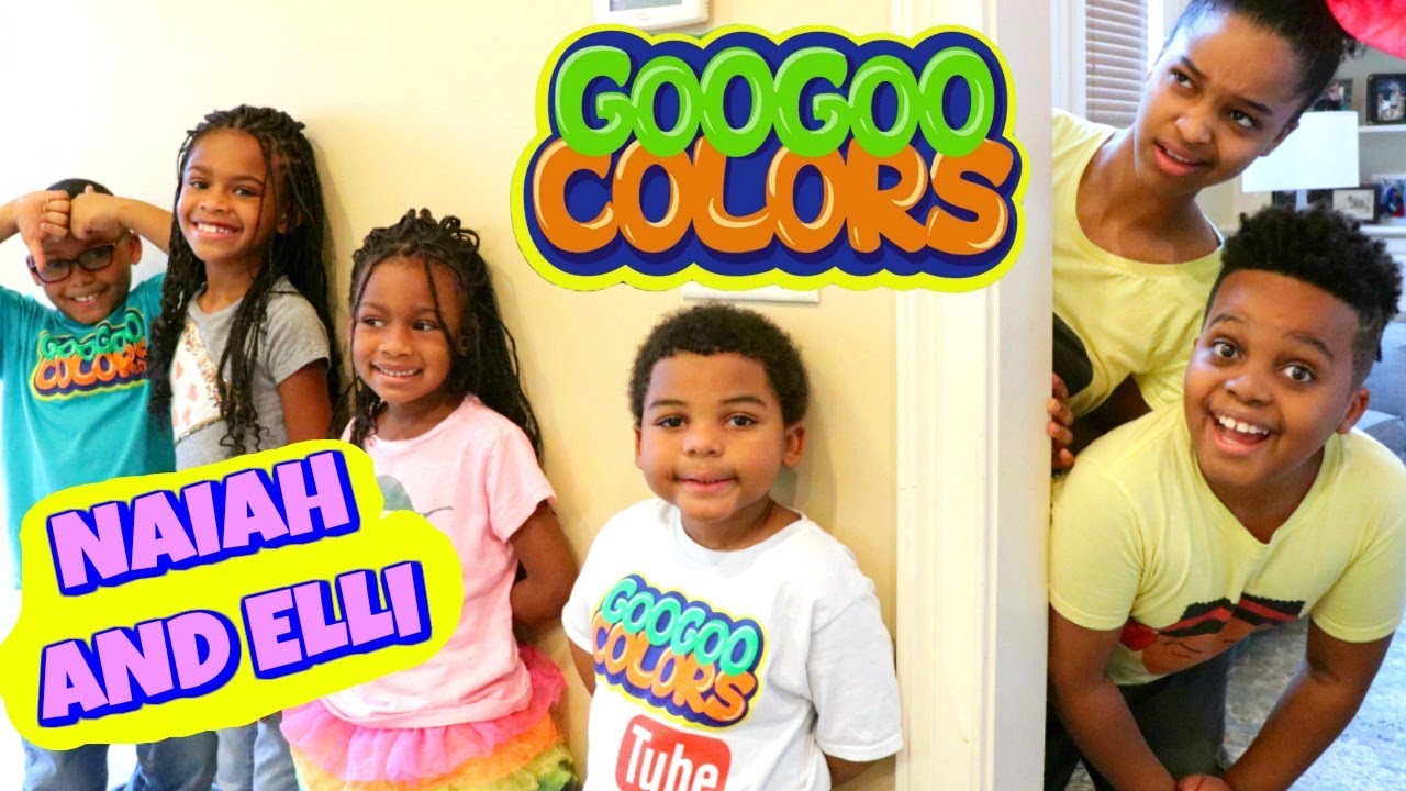 EPIC HIDE AND SEEK with Naiah and Elli Toys Show and Goo Goo Colors - Onyx Kids