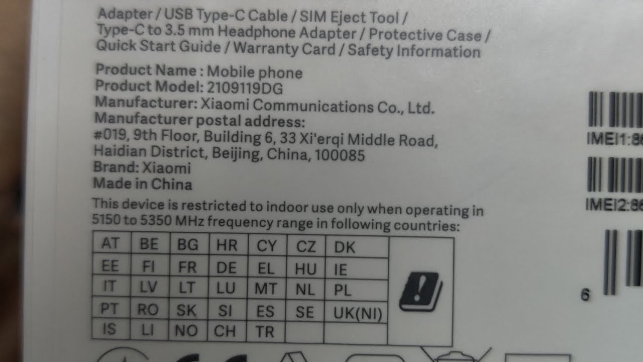 Xiaomi 11 lite ne 5g sd780