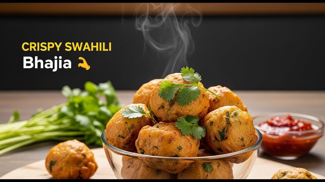 Soft & Crispy Swahili Bhajia | Easy Street-Food Recipe 😋
