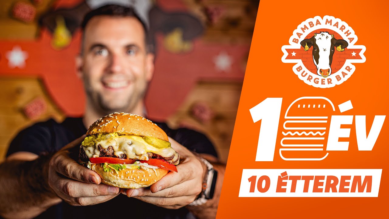 10 &eacute;ves a Bamba Marha Burger - ez a mi t&ouml;rt&eacute;net&uuml;nk!
