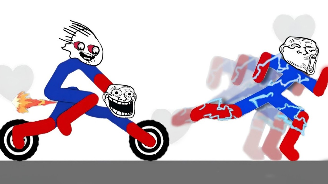 Best Falls | Stickman Dismounting compilation of funny moments #5555555