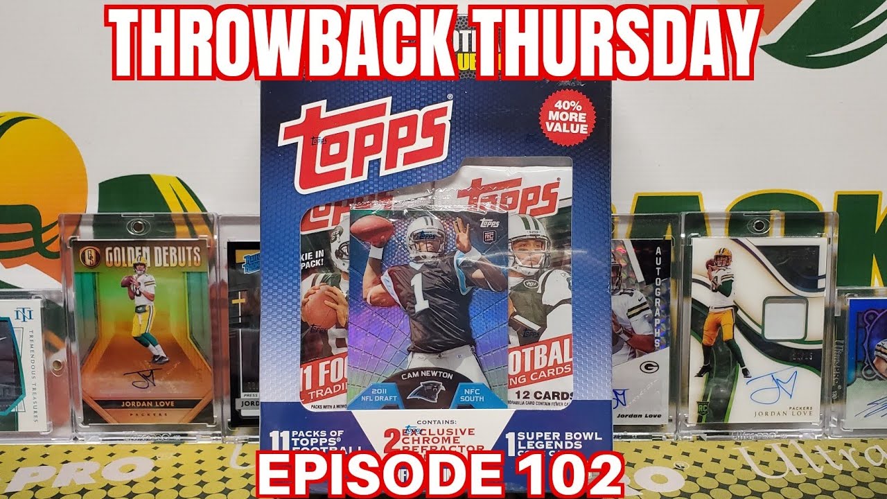 2011 Topps Football Value Box. Throwback Thursday Episode 102