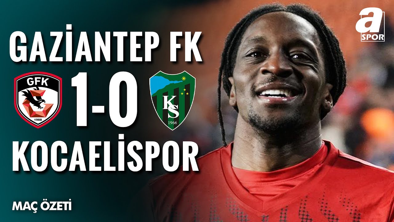 Gaziantep FK 1-0 Kocaelispor | MA&Ccedil; &Ouml;ZETİ | Ziraat T&uuml;rkiye Kupası A Grubu Ma&ccedil;ı | 13.01.2026