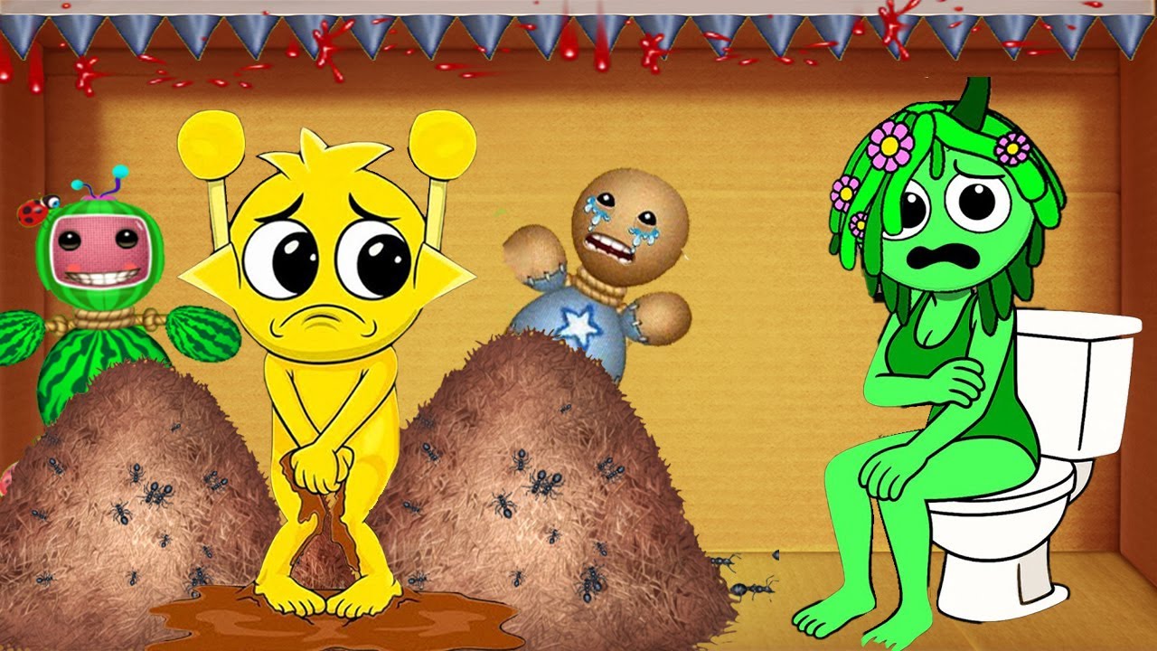 The Anthill vs SPRUNKI GREEN & SPRUNKI YELLOW & The Buddy | KICK THE BUDDY