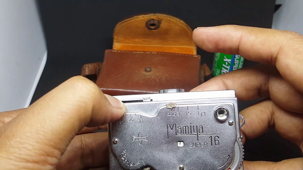Mamiya Super 16 Analog Spy Camera