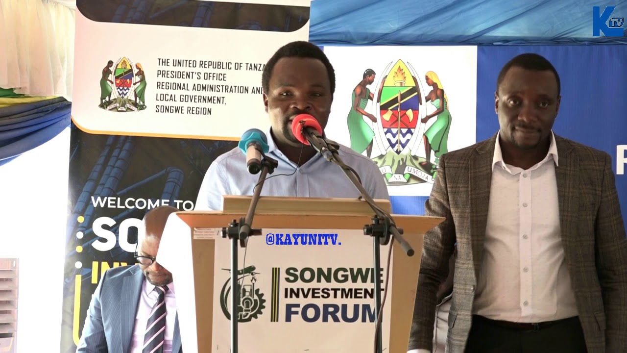 HOTUBA YA PASCAL HAONGA  MBUNGE WA MBOZI KWENYE KONGAMANO LA UWEKEZAJI