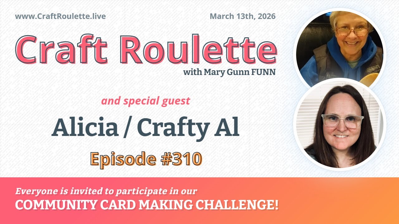 Craft Roulette Episode #310 featuring Crafty Al (@CallMeCraftyAl)