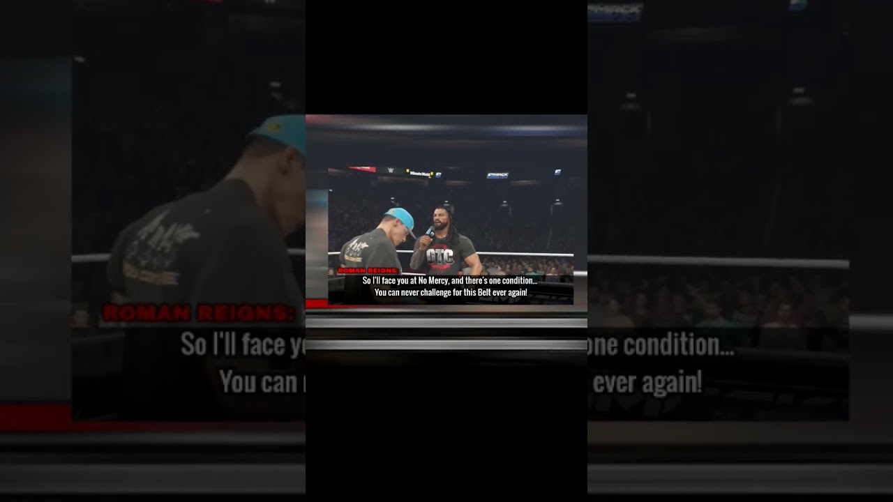 Роман Рейнс вызывает Джона Сину на бой... Завершающие моменты SmackDown в 