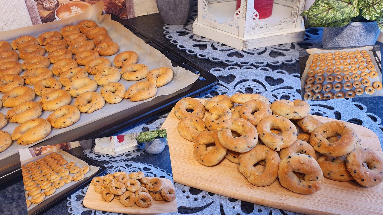 أروع و أطيب كعك مالح بمية الجبنة 😋عم يقرش قرش بطريقة مضمونة و سهلة و غير شكل 😍