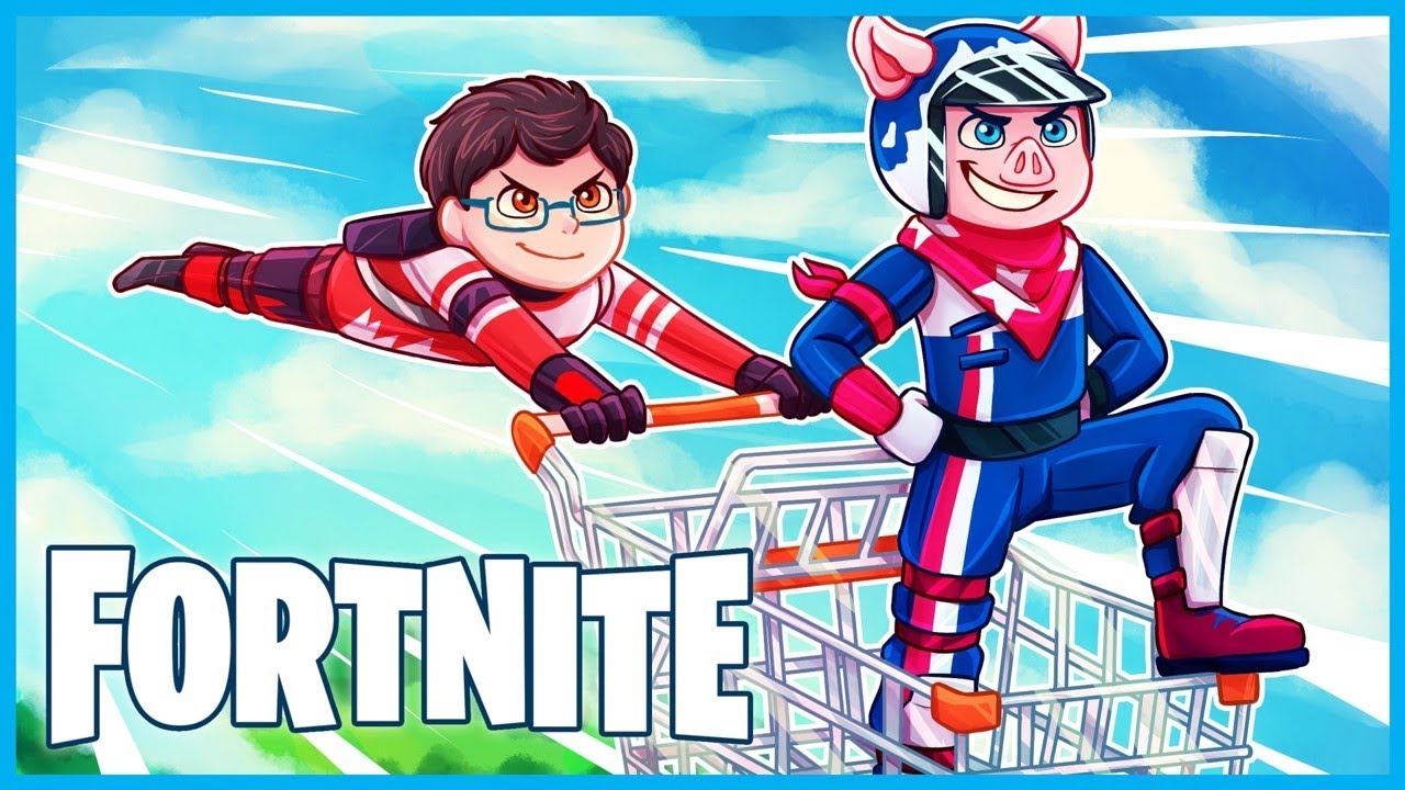 *NEW* SHOPPING CARTS are the GREATEST THING EVER in Fortnite: Battle Royale!  (Funny Moments)