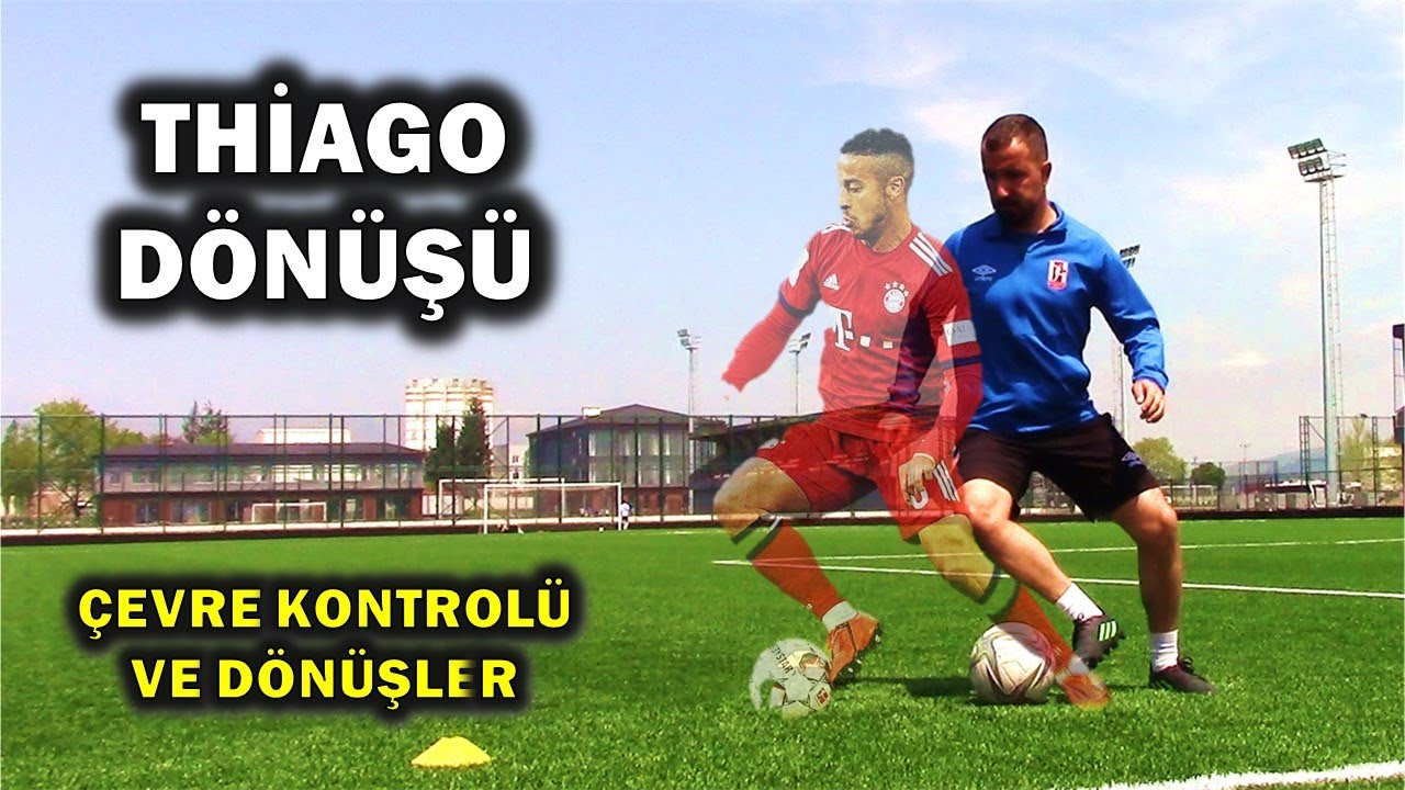 Ortasaha Antrenmanı / Futbolda Çevre Kontrolü ve Dönüşler / 6 Basit Dönüş Tekniği